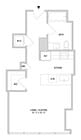 Studio Stu-07 - 493 Sq. Ft. - Floors 3-4