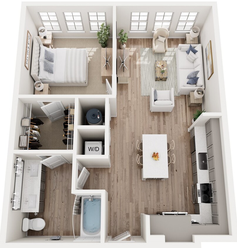 Floor Plan - The Burton IV