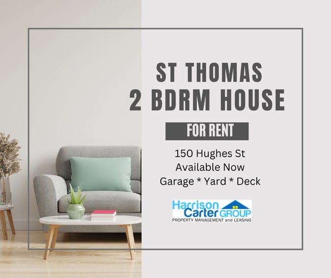 Building Photo - Cute 2 Bdrm * St Thomas * For Rent * Garage * Yard - AVAILABLE June 1