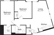 B11 Two Bedroom