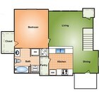 1BR/1BA