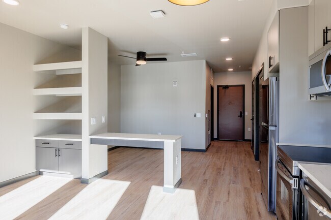 Estudio - 559SF - Sala de estar - Edmond Curtis Park