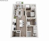 E2 Large 1 Bedroom