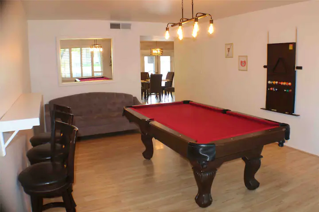 billiard room - 1933 E Auburn Dr House