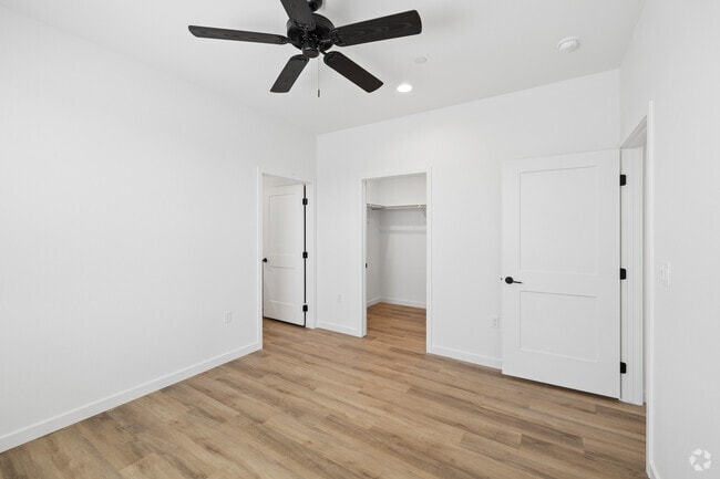 3BR, 2BA - 1,260SF - Primary Bedroom - Ranch West