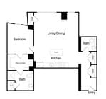 Serenity - A18 - 1 Beds - 1 Baths - 968 Sq. ft.
