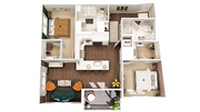 B4 floor plan The Boulevard a Broadstone Community