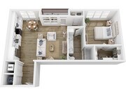 Shafer floor plan The Brinkley at the Edge