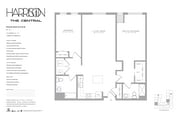 A2B5 floor plan Harrison Yards