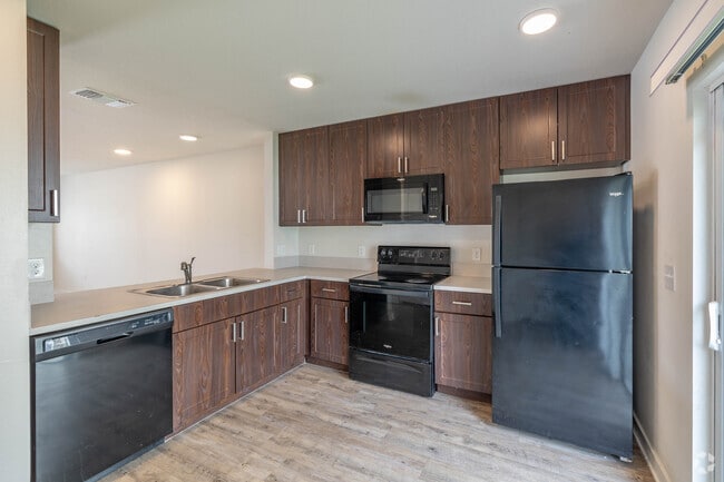 2BR, 2.5BA - 1,128SF - Kitchen - Ambar Key Homes