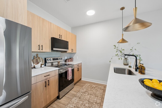 The Marie 1BR, 1BA - 665SF - Kitchen