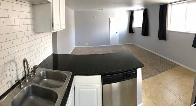 Living room - 3687 S Grant St Unit B