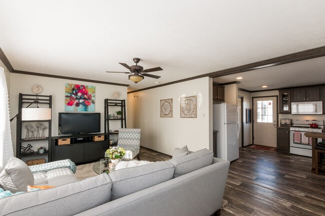 Ceiling Fan, Wood Flooring in Main Areas