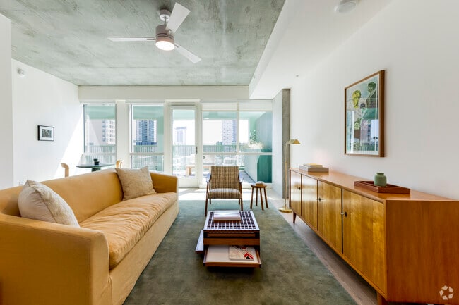 2BR, 2BA - 1,344SF - Living Room
