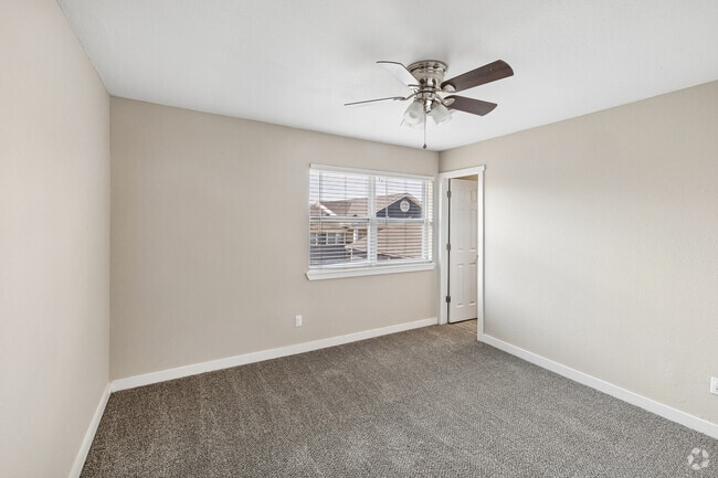 3BR, 2.5BA - 1,350SF - Third Bedroom