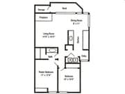 2HAB/1BA