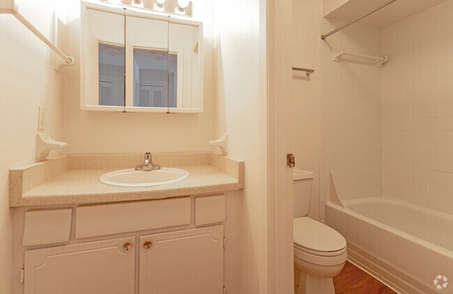 Main Bathroom with vanity