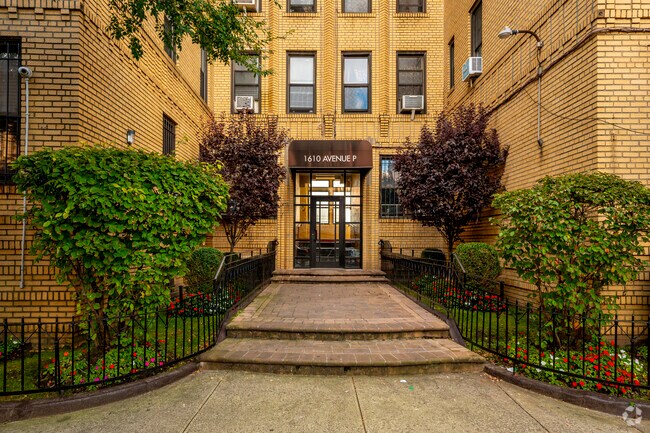 Building entrance - 1610 Avenue P