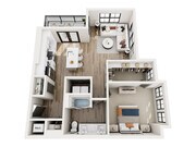 A3-B floor plan The Canter