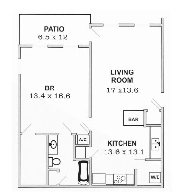 One Bedroom - Sinclair Ridge Rental
