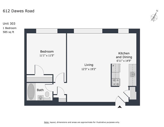 Photo - 612 Dawes Rd Unité 303