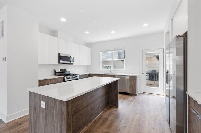Photo - Modern Luxury 4-Bed Townhome in Riggs Park | $5,000/mo. | 4 Levels, Roof Terrace & 2-Car Garage