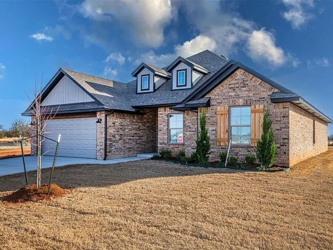 Photo - 4-Bed Home with Storm Shelter & 2-Car Garage in Mustang