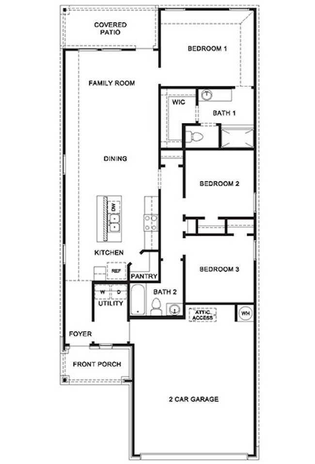 Photo - ONE STORY | 3 BEDROOM | 2 BATH | BUILT 2024 | RIVERSTONE AT WESTPOINT