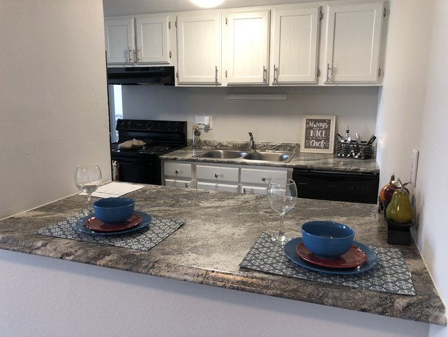 Actual picture of availiable unit 2x1 Fully Renovated Kitchen - Holladay On Ninth Apartments