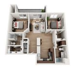 Plano de planta de ficus