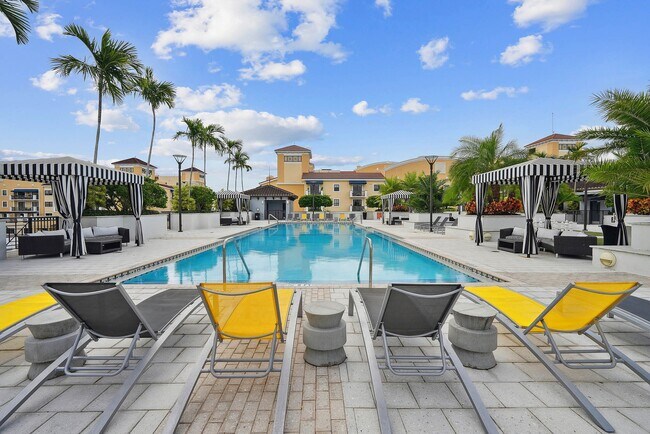 2 rooftop swimming pools