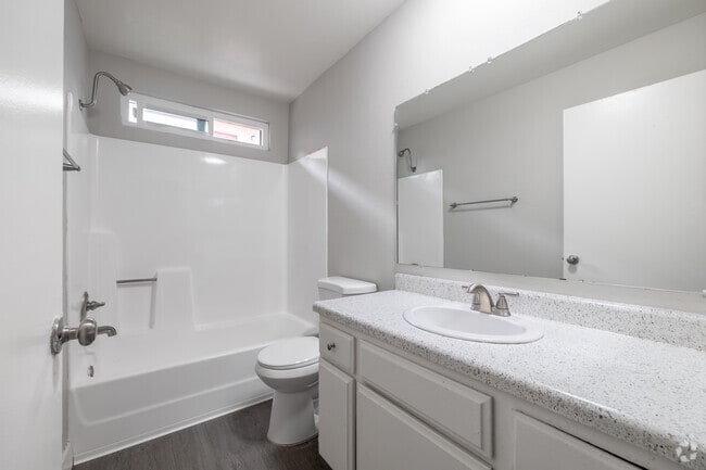 1BR, 1BA - 600SF - Bathroom