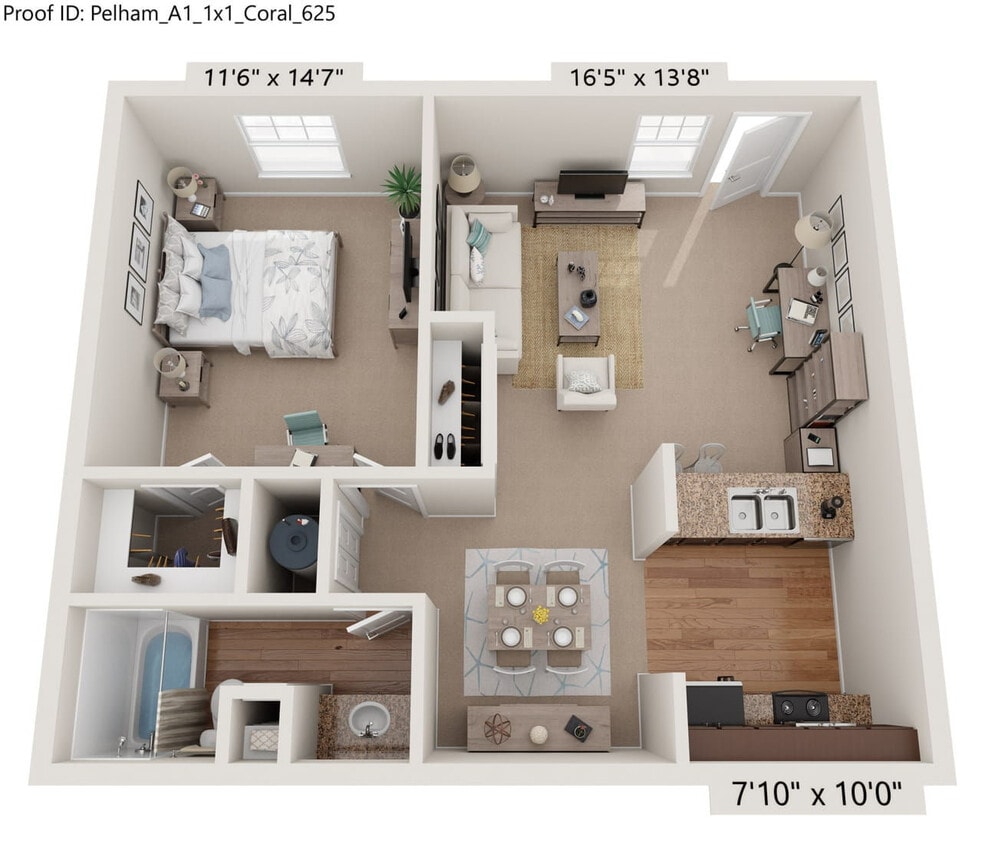 Floor Plan - Coral