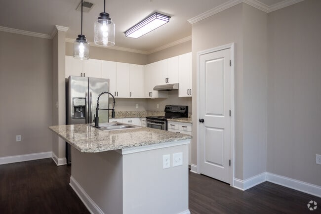 2BR,2BA - 1,060SF - Kitchen - McDowell Creek Court