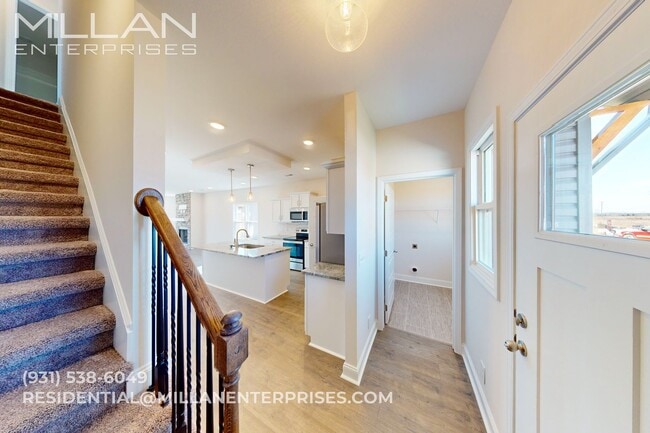Photo - Beautiful 3-Bedroom Home with Modern Finishes, Stainless Steel Appliances, and Attached Garage