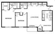 2BR/1.5BA