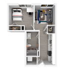 A1 | 1x1 | 497 sq ft