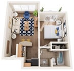 1 Bed/1 Bath