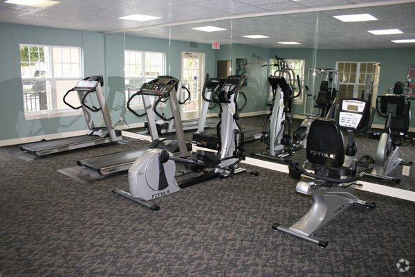 24-Hour Fitness Center with Stationary and Cardio Equipment