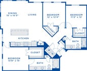 Plano de planta C2 The Maddox