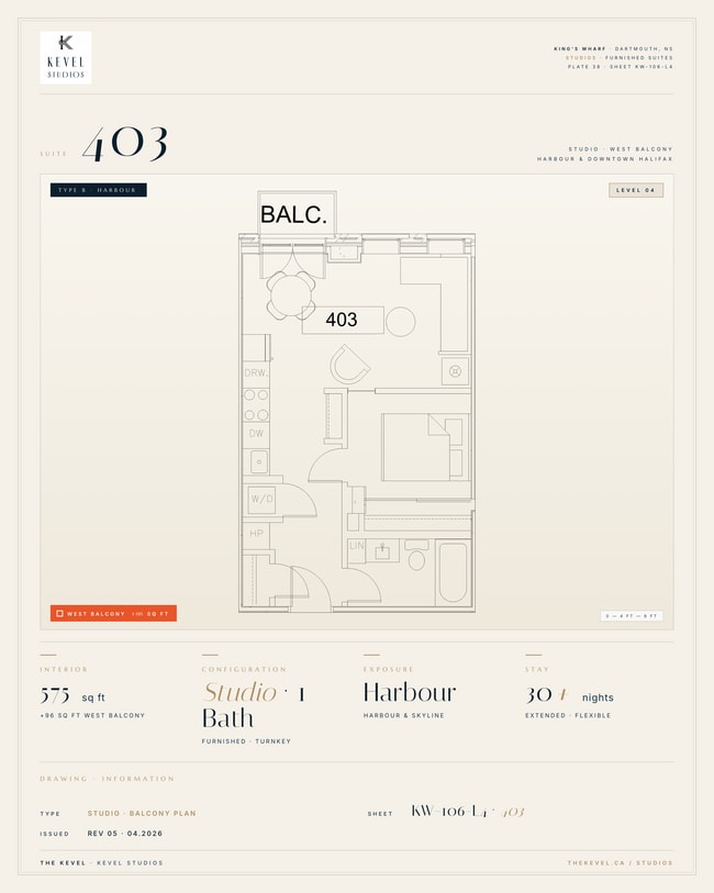 Building Photo - 1 Bedroom Suite · 575 sq ft Unit 403