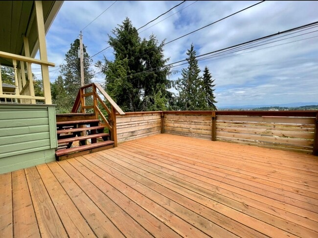 Photo - Spectacular View! Remodeled One bedroom with Partially finished basement in Linnton~ Front and ba...