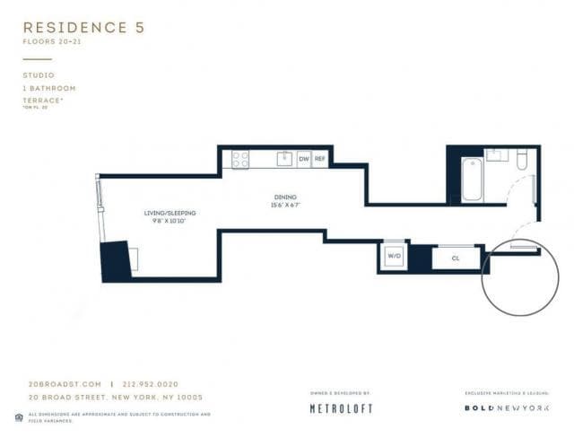 Photo - 0 bedroom in New York NY 10005 Unit 2105