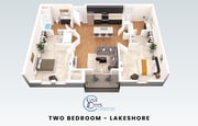 Plano de planta de Lakeshore