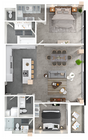 Elm Floor Plan 3D