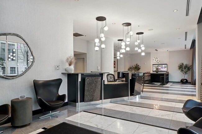 Lobby designed to welcome