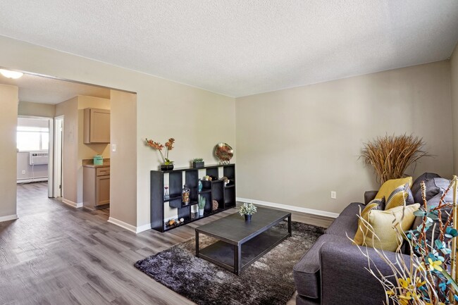 1 Bedroom - Spacious Living Room Area with Natural Lighting - Westview Apartments