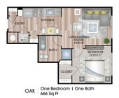 666 Square Feet