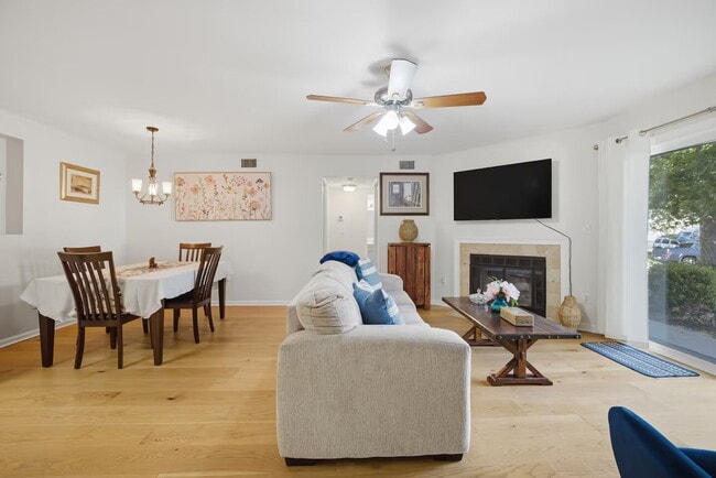 The Cozy Calm | Indoor Fireplace | LumiNest Homes