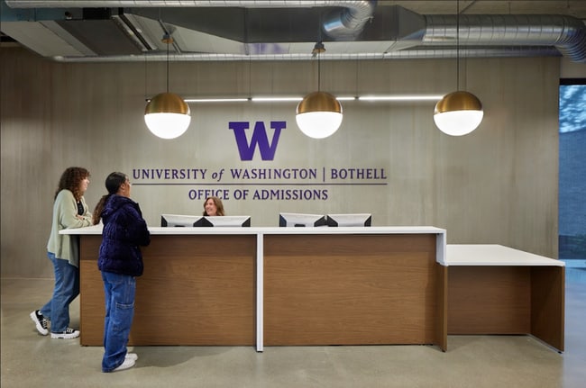 Admissions Office in Summit Hall
